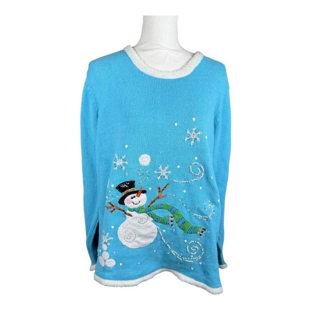 Adorable‎ Snowman Sweater